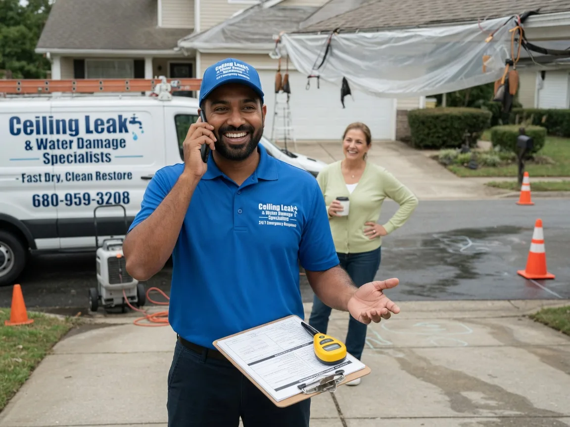 Ceiling Leak Cleanup Ozark, AL FAQs