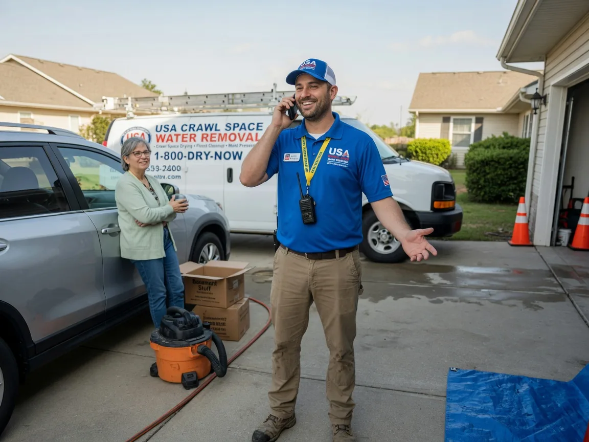 Crawl Space Water Removal Ozark, AL FAQs